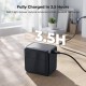 K&F Concept Rechargeable AA Lithium Batteries 8-Pack, 1.5V 3600mWh Li-ion Batteries with K&F Charger Case & LED Display